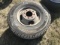 Rims and tires 2. Eight lug rims and tires. 235/85R16 Location: Atascosa, T
