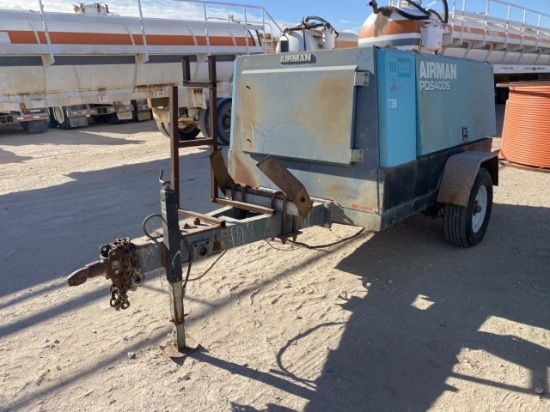 Airman Pds400s Compressor Condition Unknown Location: Odessa, TX