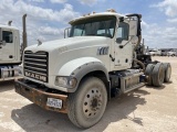 2013 Mack GU713 Vacuum truck VIN: 1M2AX09Y2DM016350 Odometer States: 396165