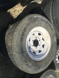 Rims and tires Set of 3. 6 lug rims and tires 235/80 R16 Location: Atascosa
