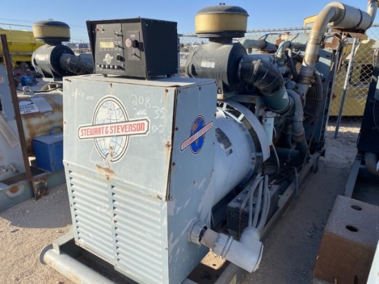 Stewart Stevenson Generator 552RSL4025 P/B Detroit S-60 14.0l Location: Ode