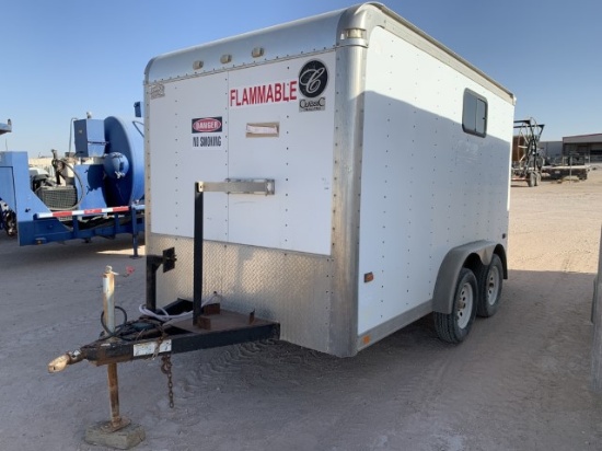 2008 Classic Mfg Dog House Trailer VIN: 10WCT16268W044580 Color: White 1300