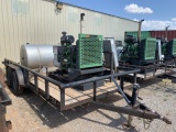 Utility Trailer W/40kw Generator 2008 Trailmaster Utility trailer w/40kw ge