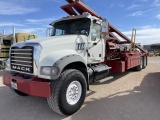 2011 Mack GU700 35T Gin Pole Truck VIN: 1M2AX04C0BM009986 Odometer States: