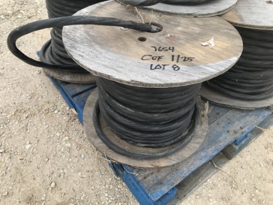 Cable Approximately 250’ Of #2–3 Tray Cable. 7654 Location: Atascosa, TX