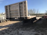 2007 Fontaine Step Deck VIN: 5TR24830772000246 Color: Black 48 Foot Spread