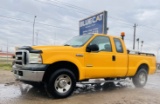 2007 FORD F250 VIN: 1FTSX21P27EA59916 Color: YELLOW Service Truck Was Worki