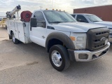 2015 Ford F-550 Service Truck VIN: 1FDUF5GT6FEA54150 Odometer States: 23044