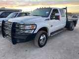 2012 Ford F-450 Lariat Flatbed VIN: 1FT8W4DT5CEB15763 Odometer States: 206,