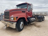 2013 Mack MP8 VIN: 1M1AN07Y6DM013089 Odometer States: 488381 Color: Red Tra