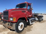 2012 Mack CHU613 VIN: 1M1AN07Y5CM009503 Odometer States: 492724 Color: Red