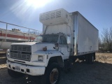 1993 Ford F-700 VIN: 1FDXK84E7PVA10434 Odometer States: 365,282 Color: Whit