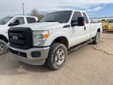 2012 Ford F-250 VIN: 1FT7X2B64CEA41410 Odometer States: 232220 Color: White