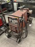 Lincoln Weldpower Ac/dc Gas Powered Welder Leads And Cart 9021 Location: Fa