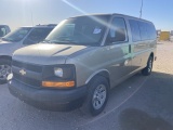 2010 Chevrolet Express 1500 Van VIN: 1GNUGBD4XA1161481 Odometer States: 115