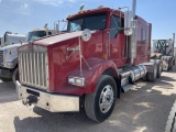 2007 Kenworth T800b VIN: 9X37R205822 Odometer States: 188006 Color: Red Tra