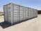 40’ Container 4 Double Doors On Side Location: Odessa, TX