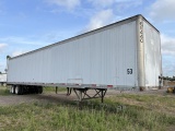 Wabash Sa-102-cw 53’ Van Type Trailer Location: McAllen, TX