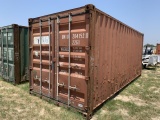 Conex UNIU204-1520 20 Foot Connex Container. 7414 Location: Atascosa, TX