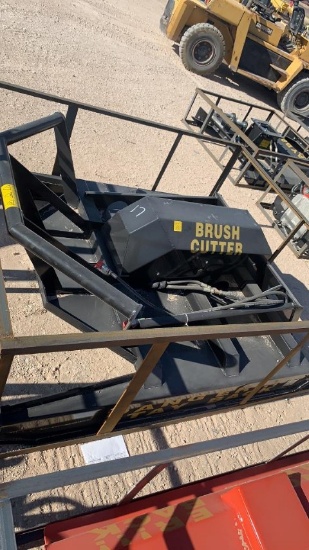 Skid Steer Brush Cutter Attachment Location: Odessa, TX