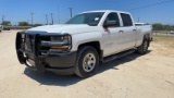 2018 Chevy 1500 VIN: 1GCUKNEC9JF169413 Odometer States: 115,837 Color: Whit