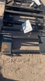Skid Steer Forklift Attachment Plate Location: Odessa, TX