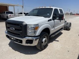 2011 Ford F350 Cab & Chassis VIN: 1FT8W3DT6BEB07454 Odometer States: 202912