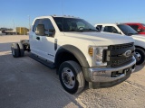 2019 Ford F-450 Cab & Chassis VIN: 1FD0X4HT1KEE26511 Odometer States: 10687