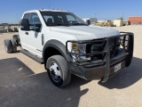 2019 Ford F550Cab & Chassis VIN: 1FD0X5HT9JEC27694 Odometer States: 85416 C