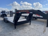 2022 Ameritrail Ranch King VIN: 17yga2027nb080900 Color: Black 20' Trl With