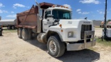 2001 Mack Rb688s Dump Truck VIN: 1m2am08c61m005734 Odometer States: 492,989