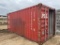 20’ Shipping Container Phlu204920 Floor Needs A Few Boards Replaced 7401 Lo