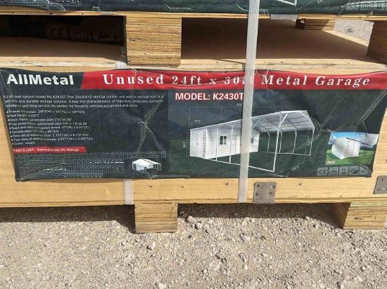 24X30 METAL GARAGE