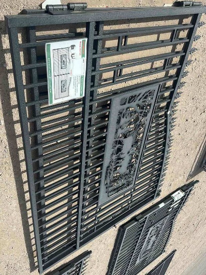 7X20 METAL FARM DRIVEWAY GATE