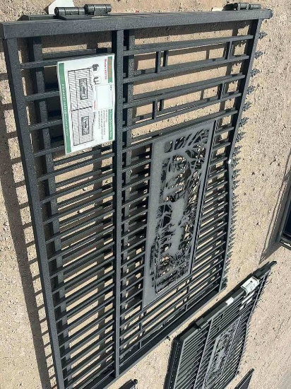7X20 METAL DRIVEWAY GATE