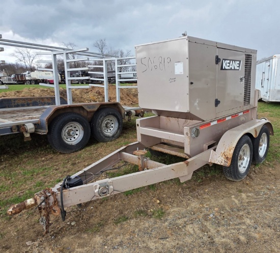 2006 SHOP BUILT GENERATOR TRAILER