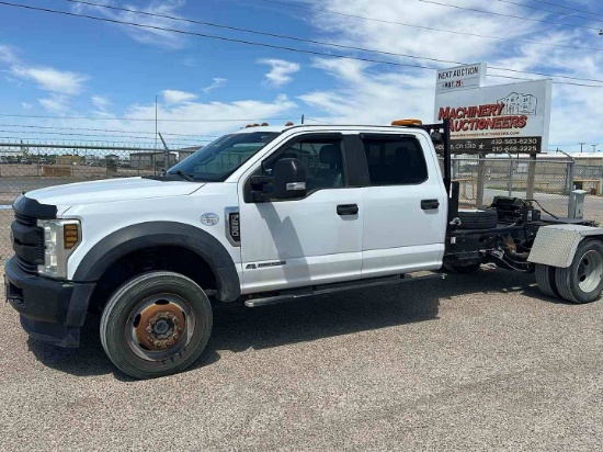 2019 FORD F-550 CAB AND CHASSIS