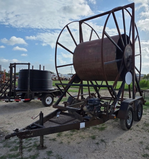 18FT BUMPER PULL SPOOL TRAILER