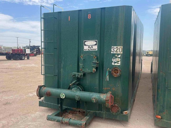 500BBL WHEELED FRAC TANK