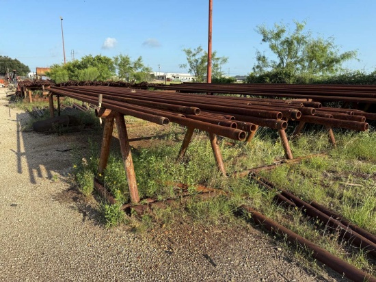 2 3/8 PIPE WITH PIPE STANDS