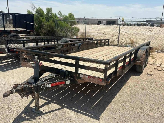 2005 BIG TEX 20 T/A UTILITY TRAILER
