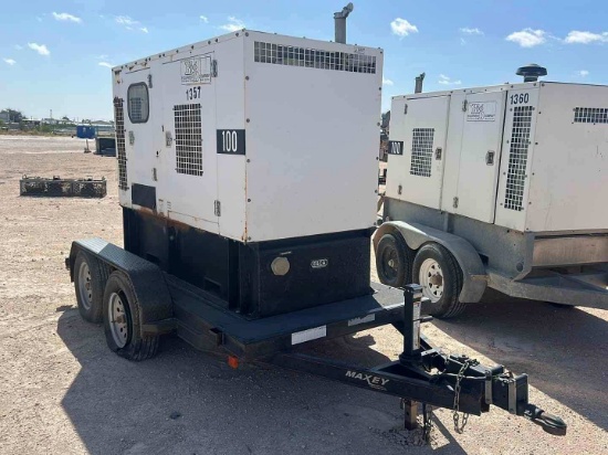 2013 MAXEY TRAILER MFG 100KW GENERATOR