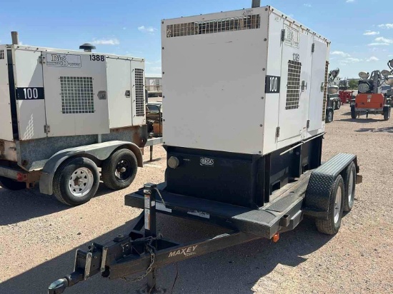 2013 MAXEY TRAILER MFG 100KW GENERATOR