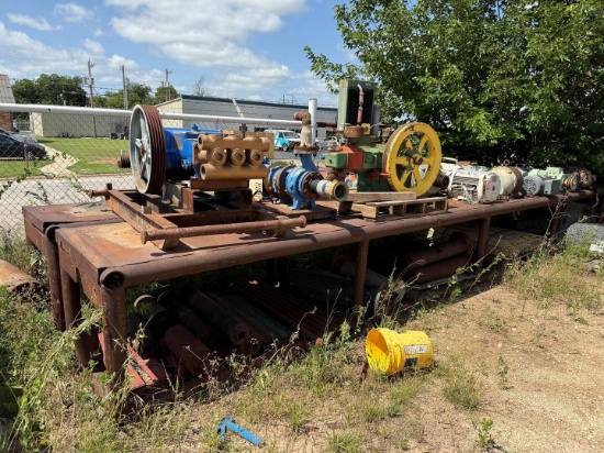 2-SHOP TABLES PUMPS & ELECTRIC MOTORS
