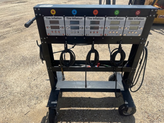 MULTI PORT TIRE INFLATION CART
