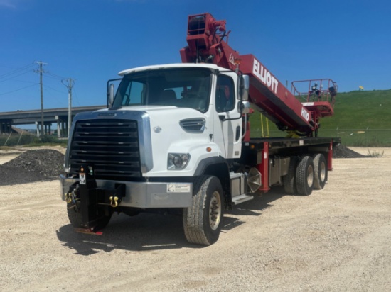 2015 FREIGHTLINER 108SD WITH ELLIOT H110 CRANE/MANLIFT