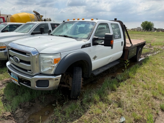 2015 Ford F-450 Super Duty Flatbed (Inoperbale)