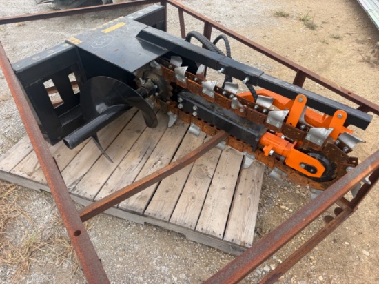 Trencher Skid Attachment