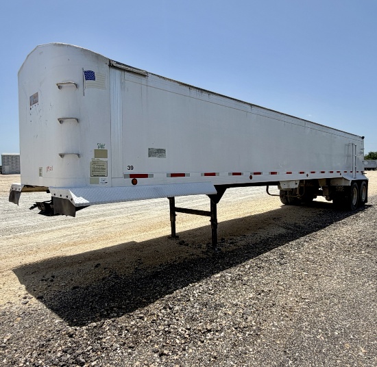 2007 Travis Aluminum End Dump Trailer