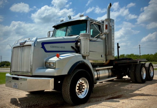 2007 Western Star 4900 Sb Daycab Winch Truck